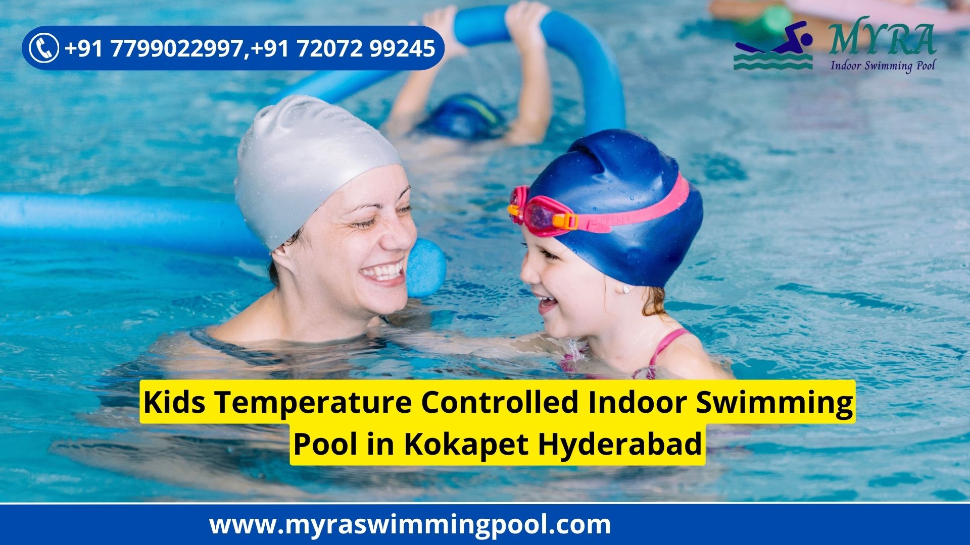 Kids Temperature Controlled Indoor Swimming Pool Near me Kokapet
