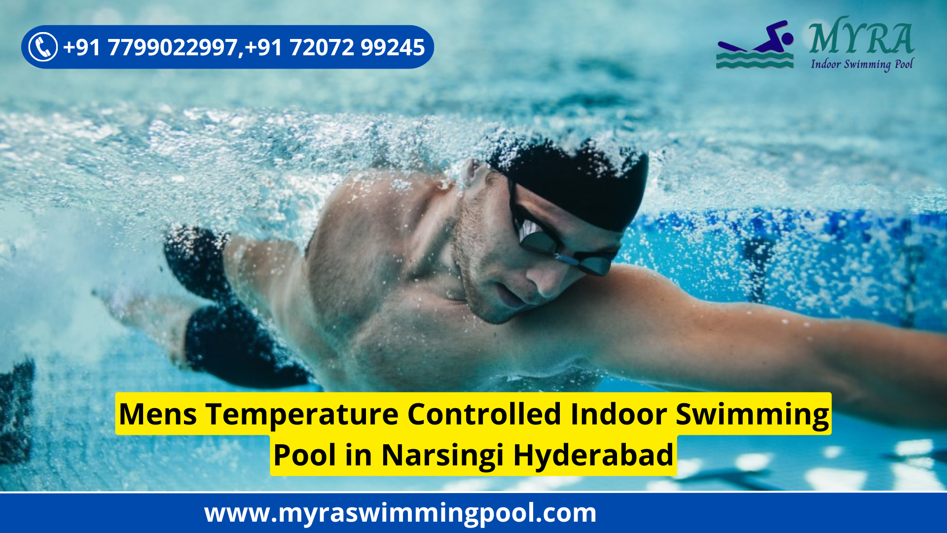 Men's Temperature Controlled Indoor Swimming Pool in Narsingi