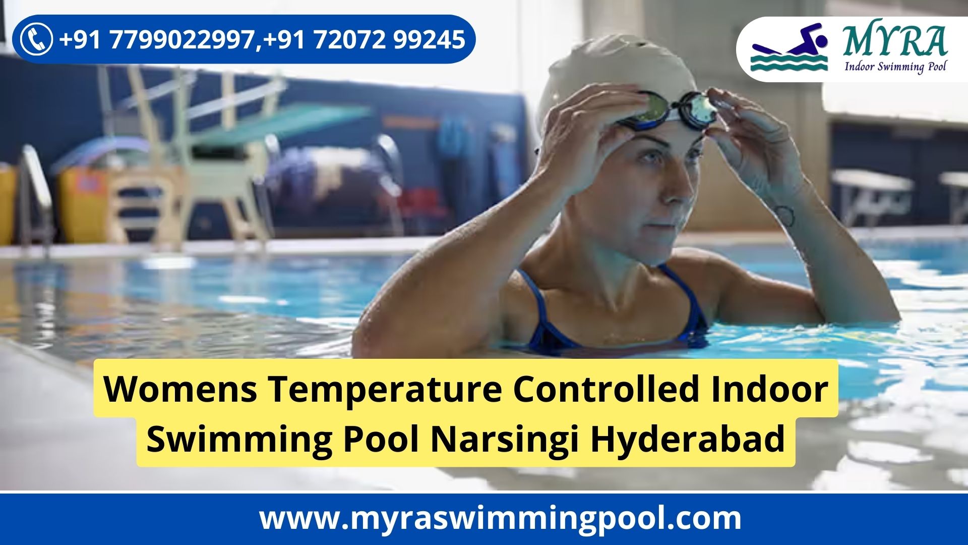 Women's Temperature Controlled Indoor Swimming Pool in Narsingi